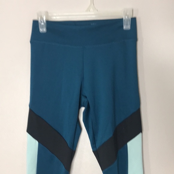 Adidas colorblock climalite move athletic tight leggings size small - Picture 3 of 12